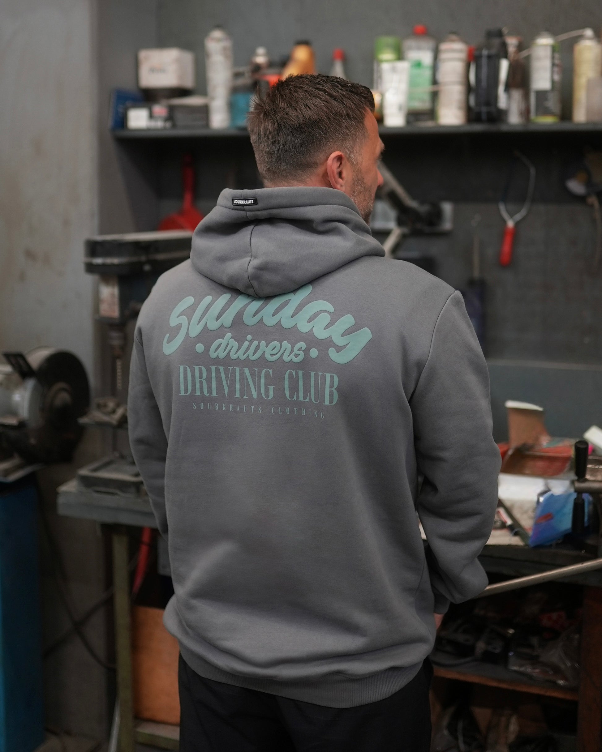 Unisex Hoodie | Sunday Drivers | Dark Gray