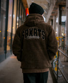 Teddy Jacket | SRKRTS | Brown | Lined