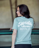 T-Shirt | Sunday Drivers | Blau