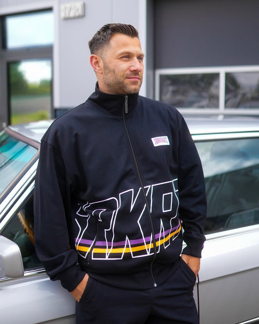 Track Club Jacket | SRKRTS | Black