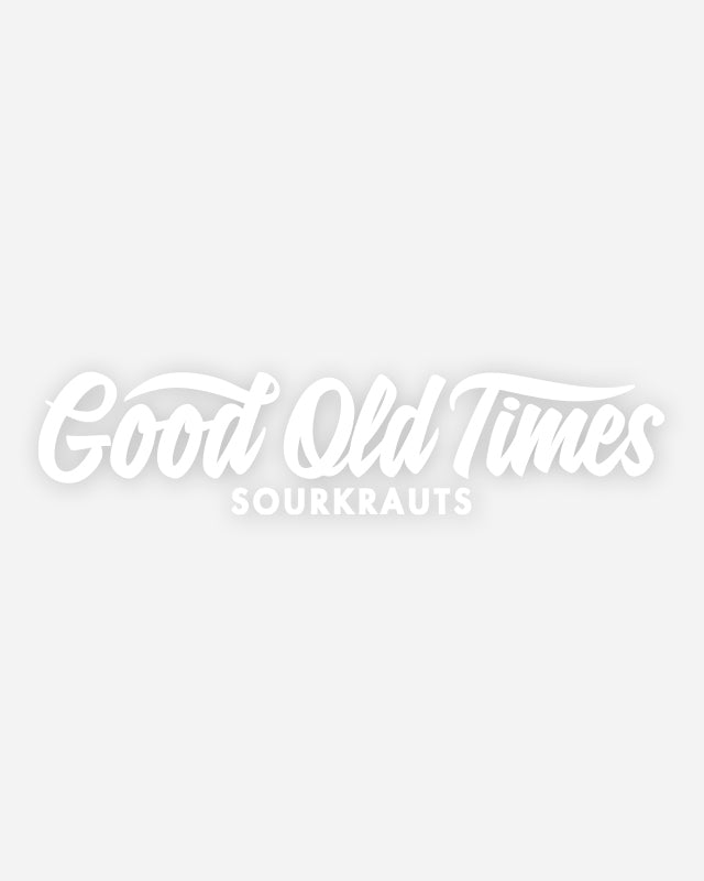 Sticker Plot 20cm I Good Old Times I White