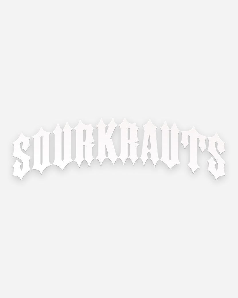 Sticker Plot 15cm I Spikes | White