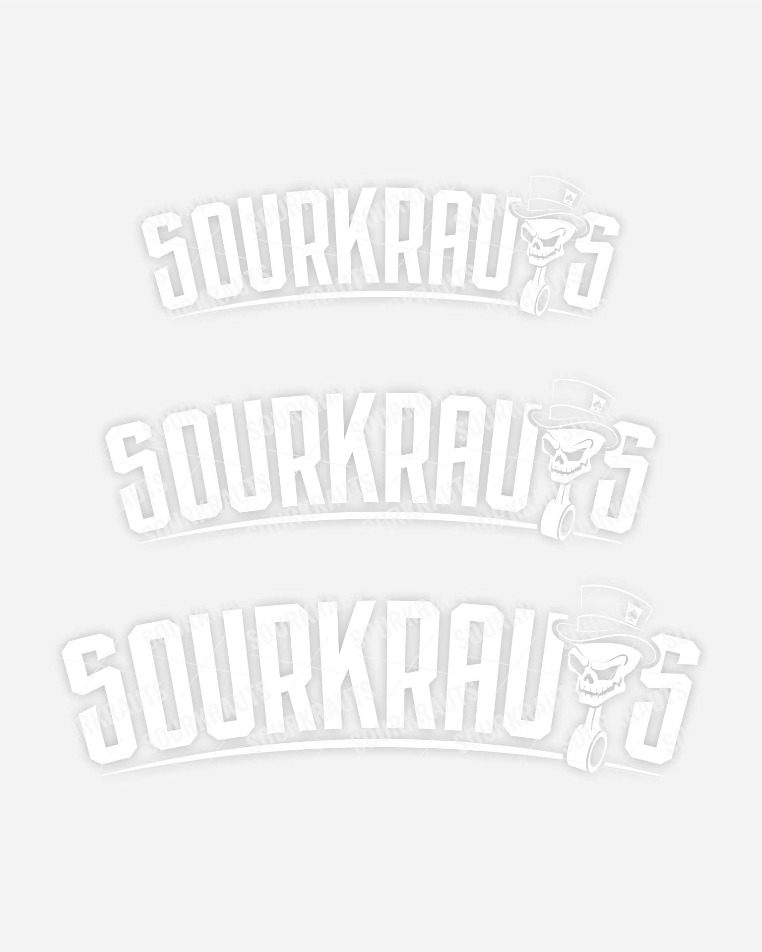 Sticker SK1 BIG Plot | White