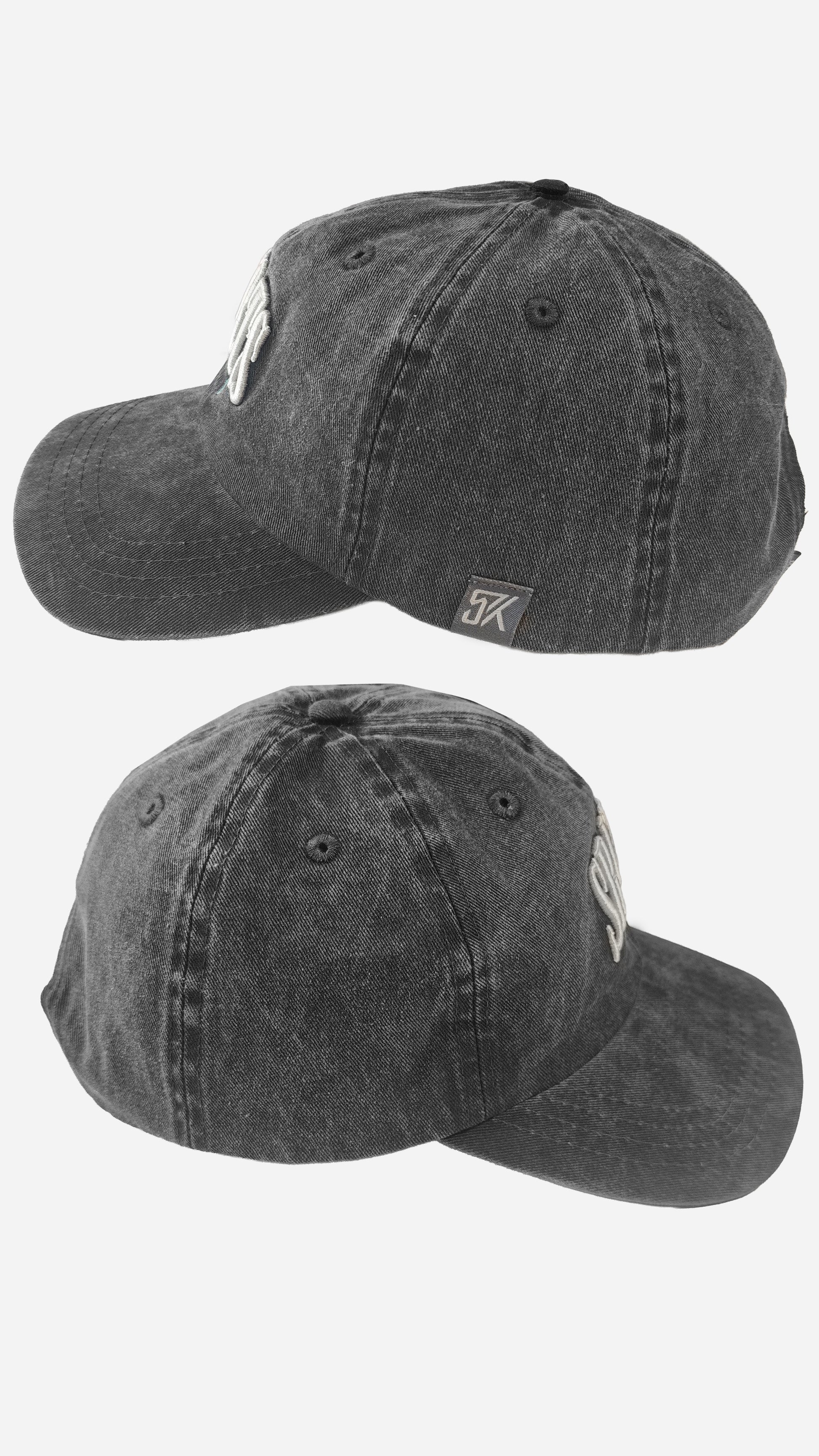 Snapback Hat | SK II | Washed Black