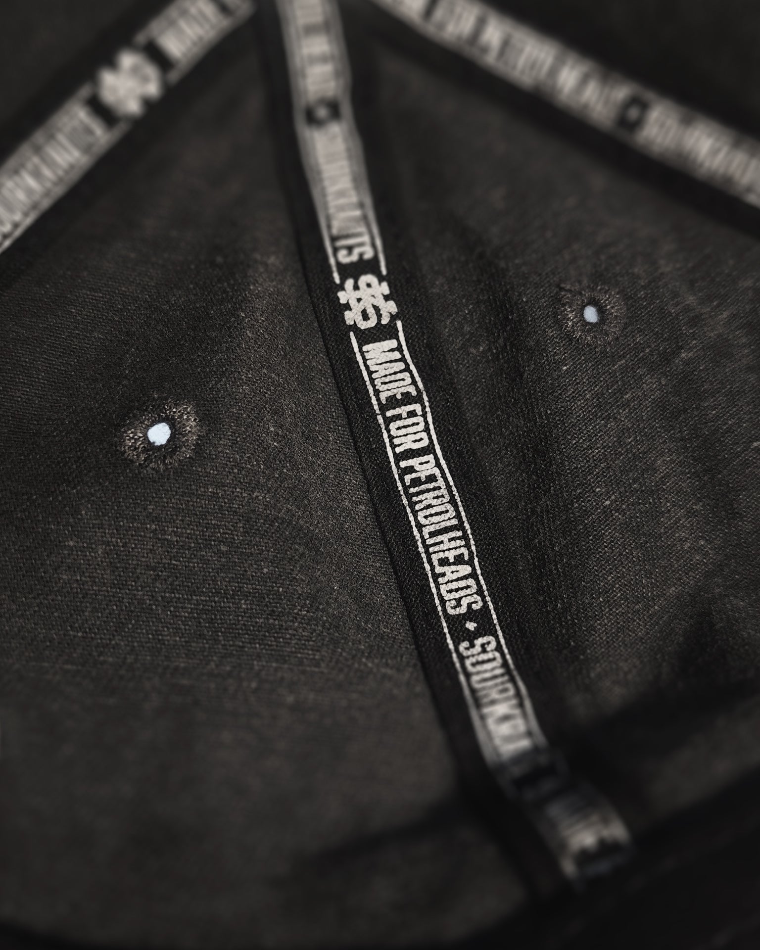 Snapback Hat | SK II | Washed Black