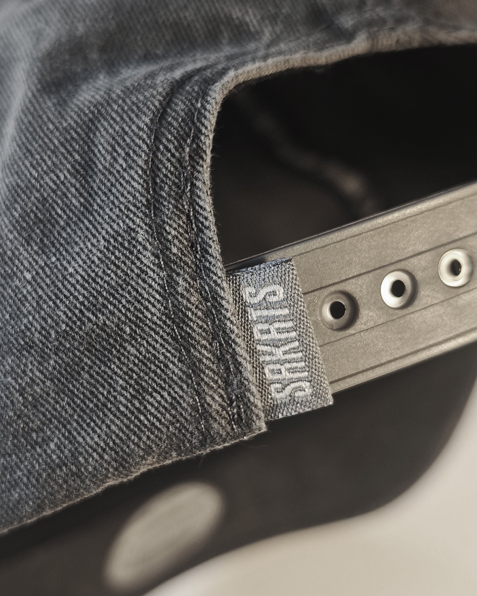 Snapback Hat | SK II | Washed Black