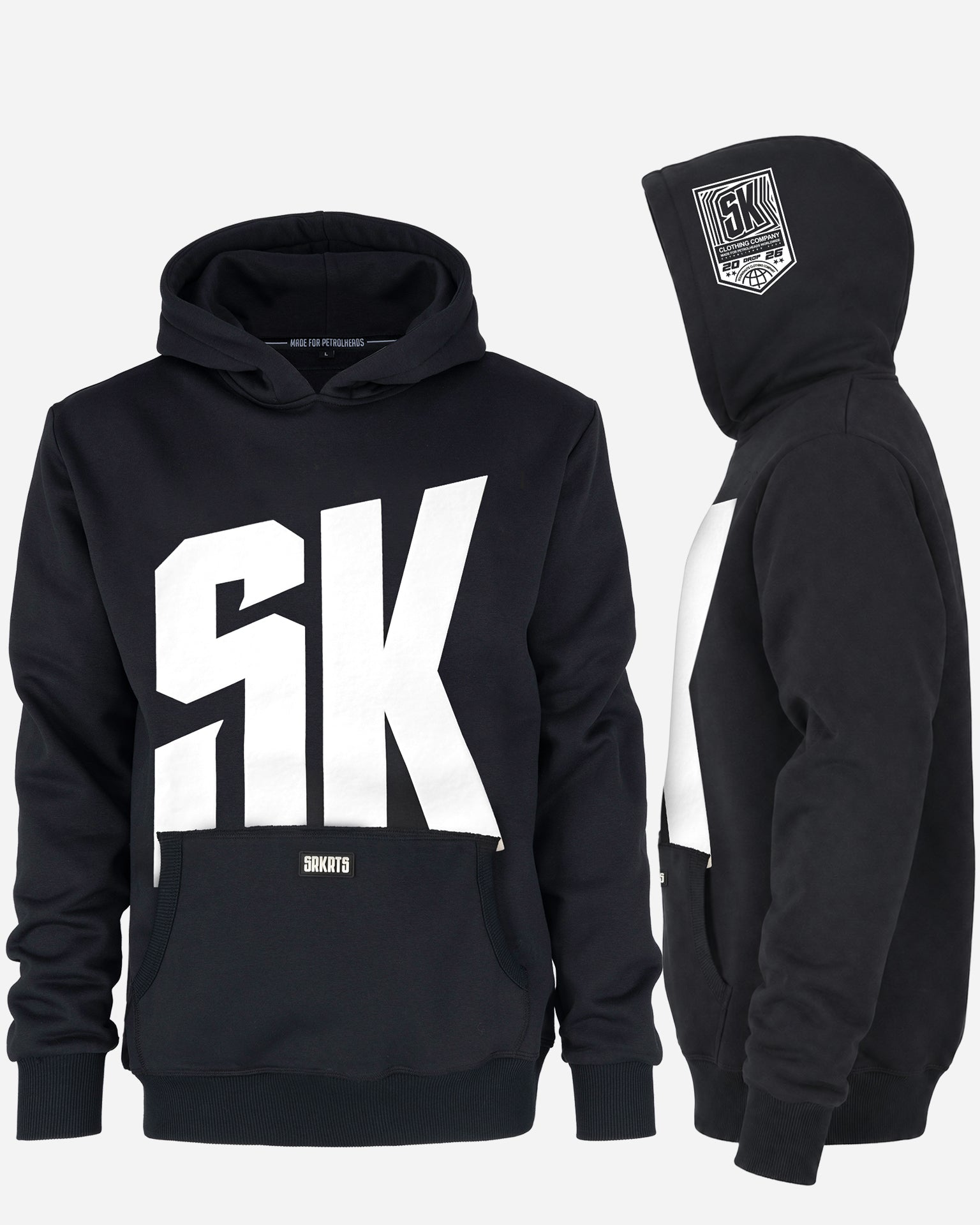 Unisex Hoodie | SK Front | Black