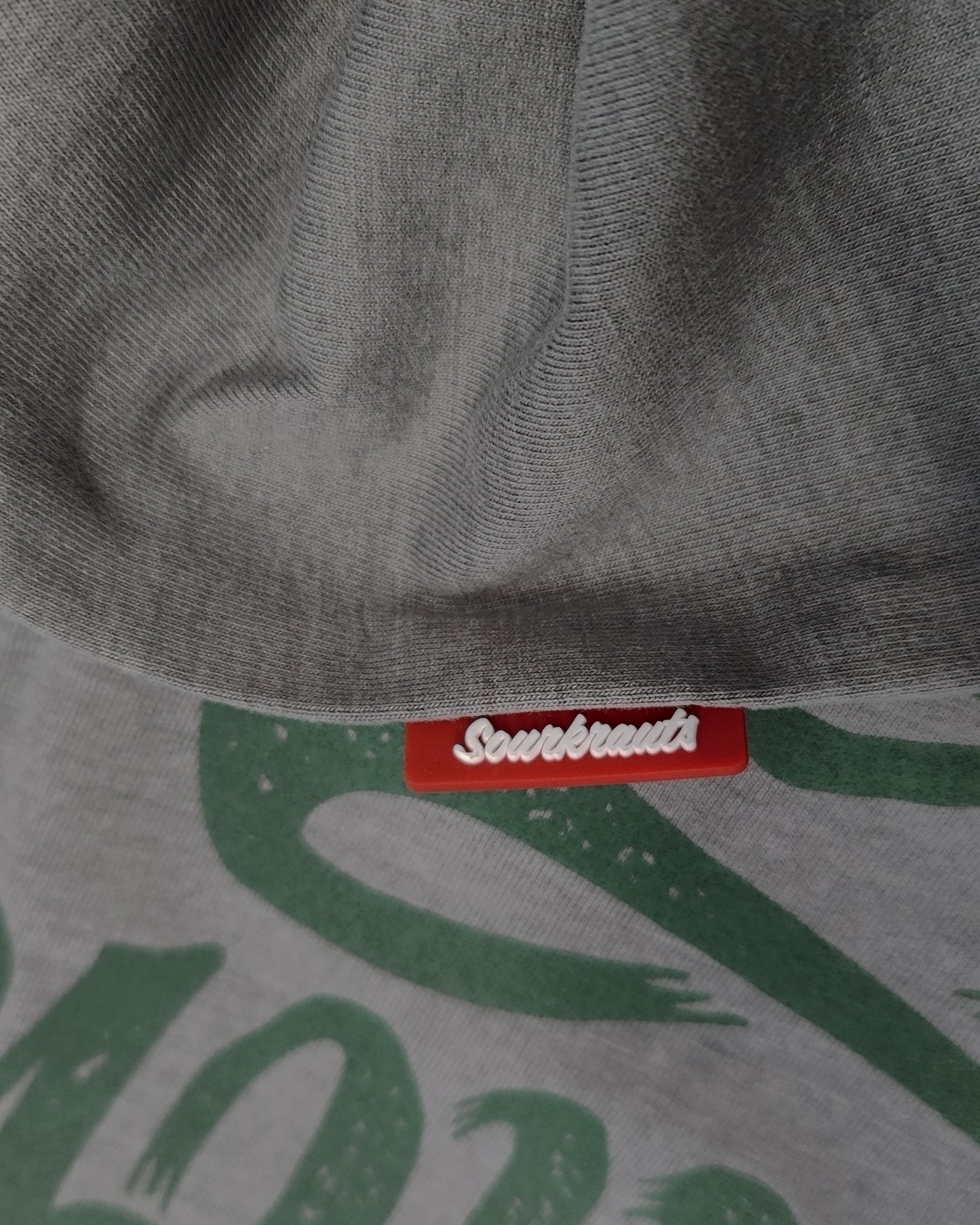 Longsleeve Jim | Grau Grün