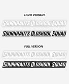 Aufkleber Oldskool Squad | Plot | 50CM