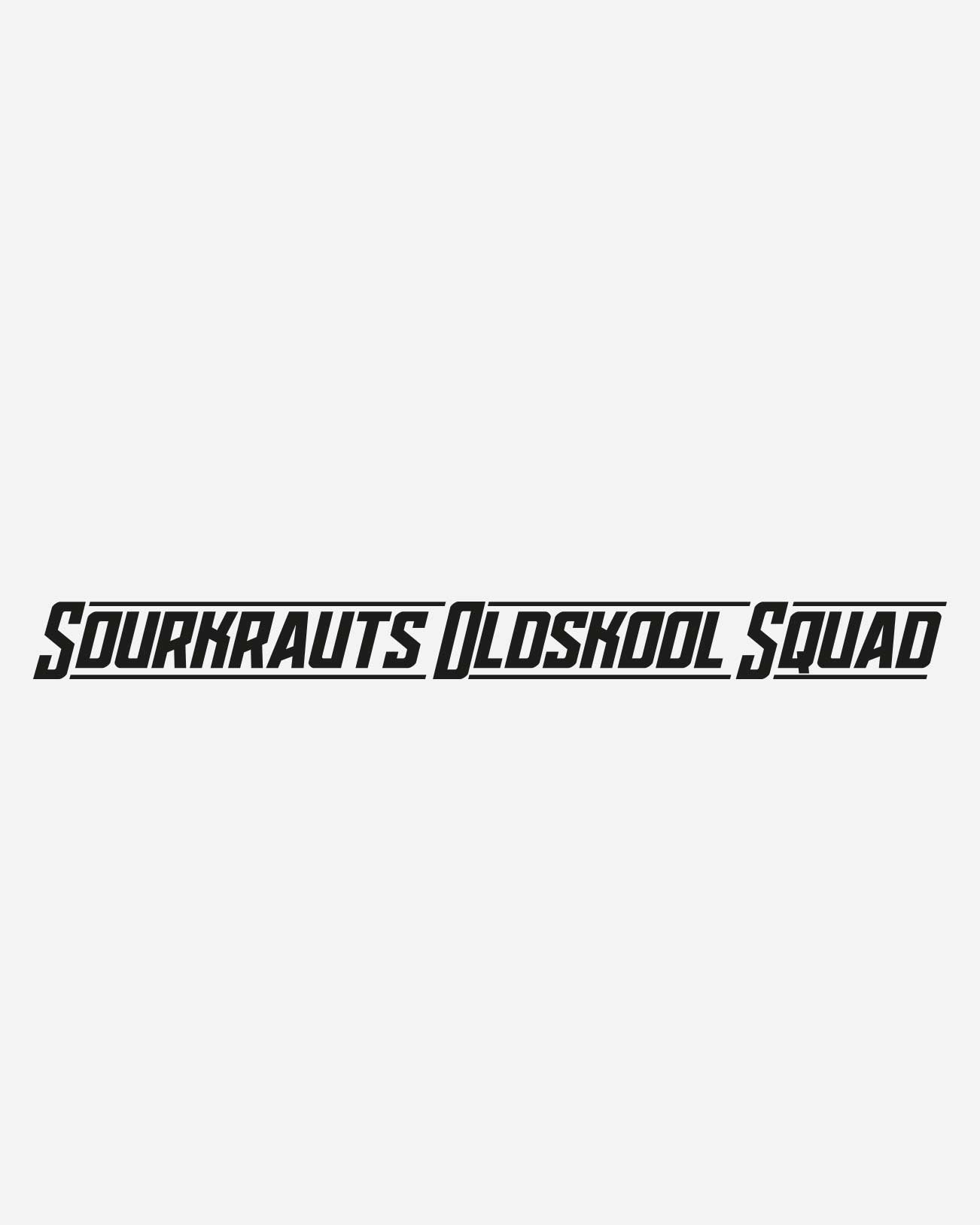 Aufkleber Oldskool Squad | Plot | 50CM