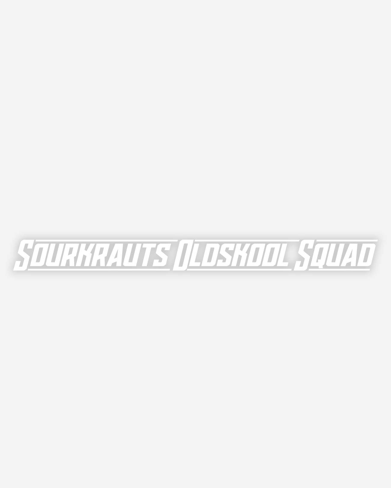 Aufkleber Oldskool Squad | Plot | 50CM