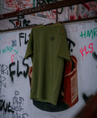 Oversized | T-Shirt | Spikes | Olive