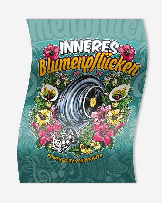 LIMITED Poster | Inneres Blumenpflücken 2024 | A2