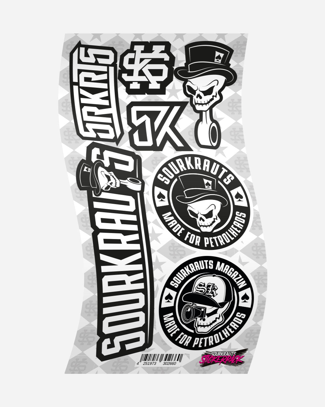Sourkrauts Stickerpack |  SK