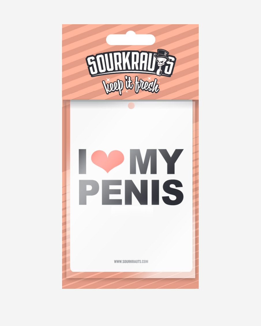 Air freshener I Love My Penis