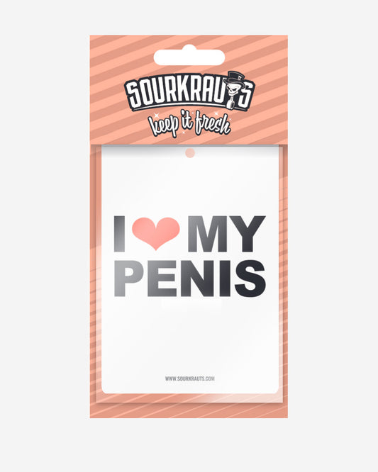 Air freshener I Love My Penis