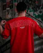 Oversized | T-Shirt | Spikes | Red