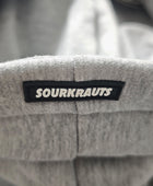 Oversized Unisex Hoodie | Stripes | Grau Meliert