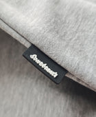 Oversized Unisex Hoodie | Stripes | Grau Meliert