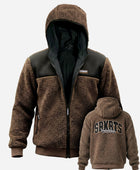 Teddy Jacket | SRKRTS | Brown | Lined