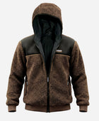 Teddy Jacket | SRKRTS | Brown | Lined