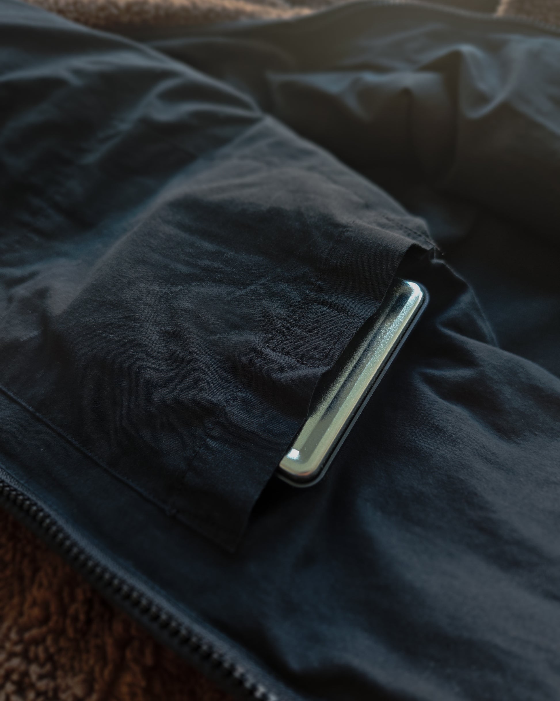 Teddy Jacket | SRKRTS | Brown | Lined