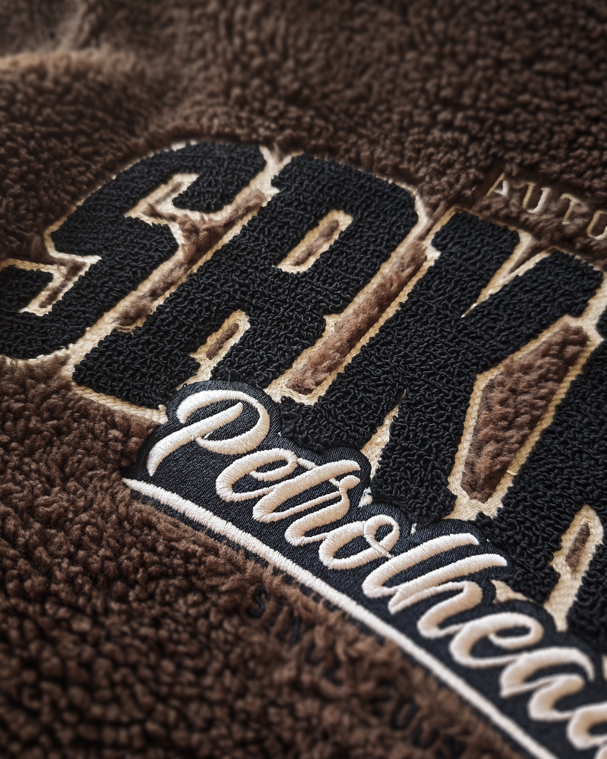 Teddy Jacket | SRKRTS | Brown | Lined