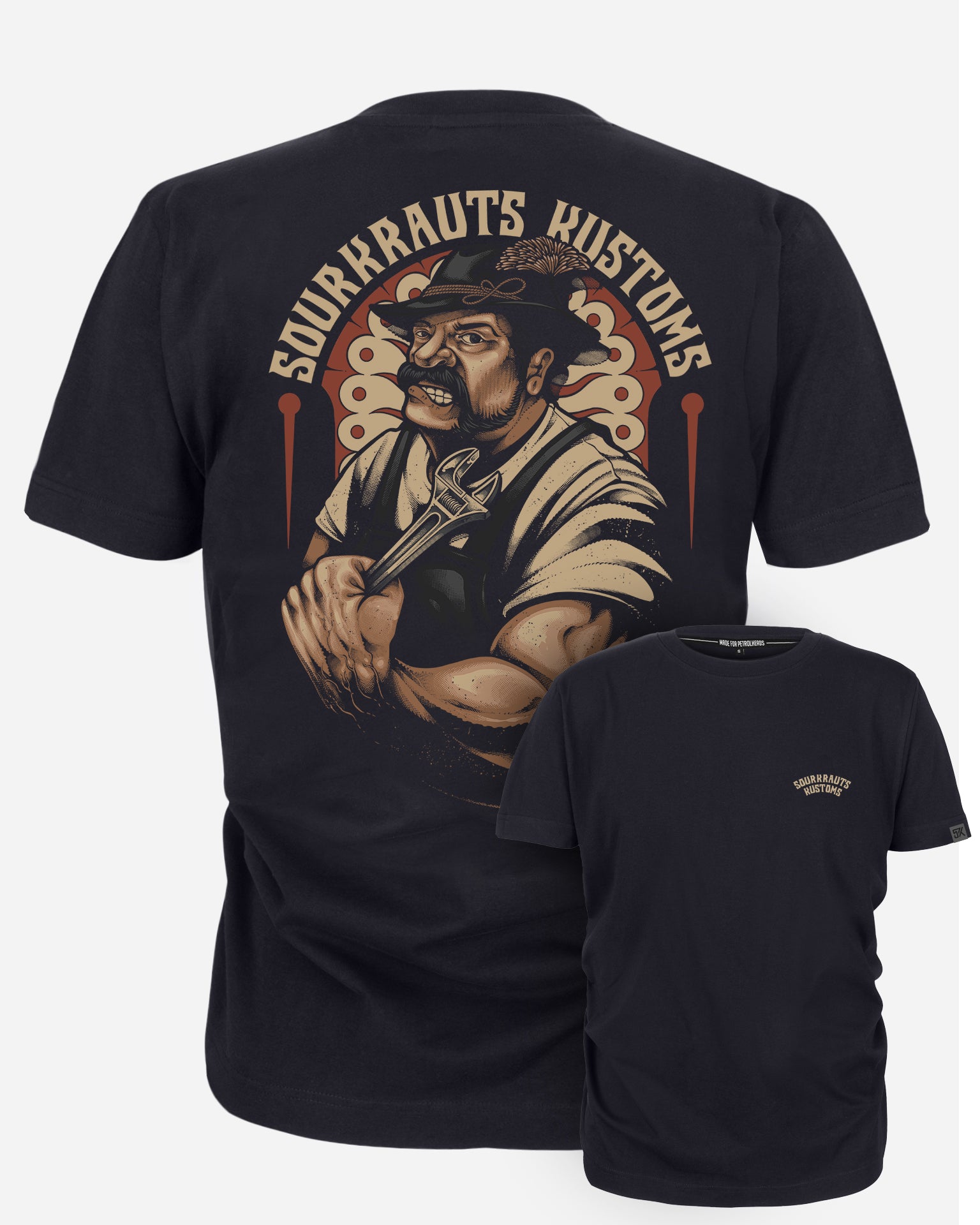 T-Shirt | Bones | Black