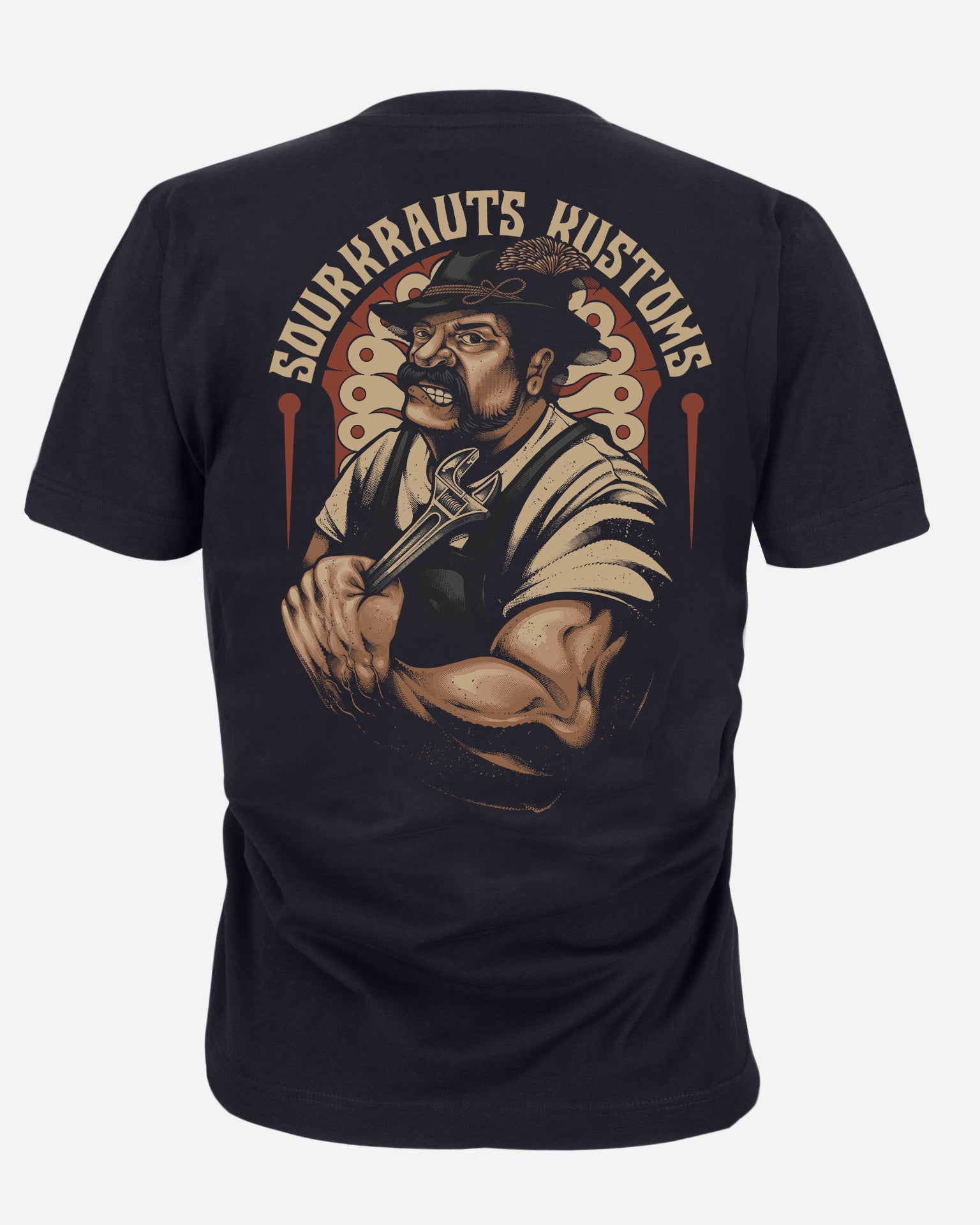 T-Shirt | Bones | Black