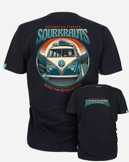 T-Shirt | Gone Surfing | Black