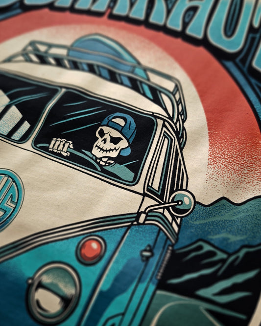 T-Shirt | Gone Surfing | Black