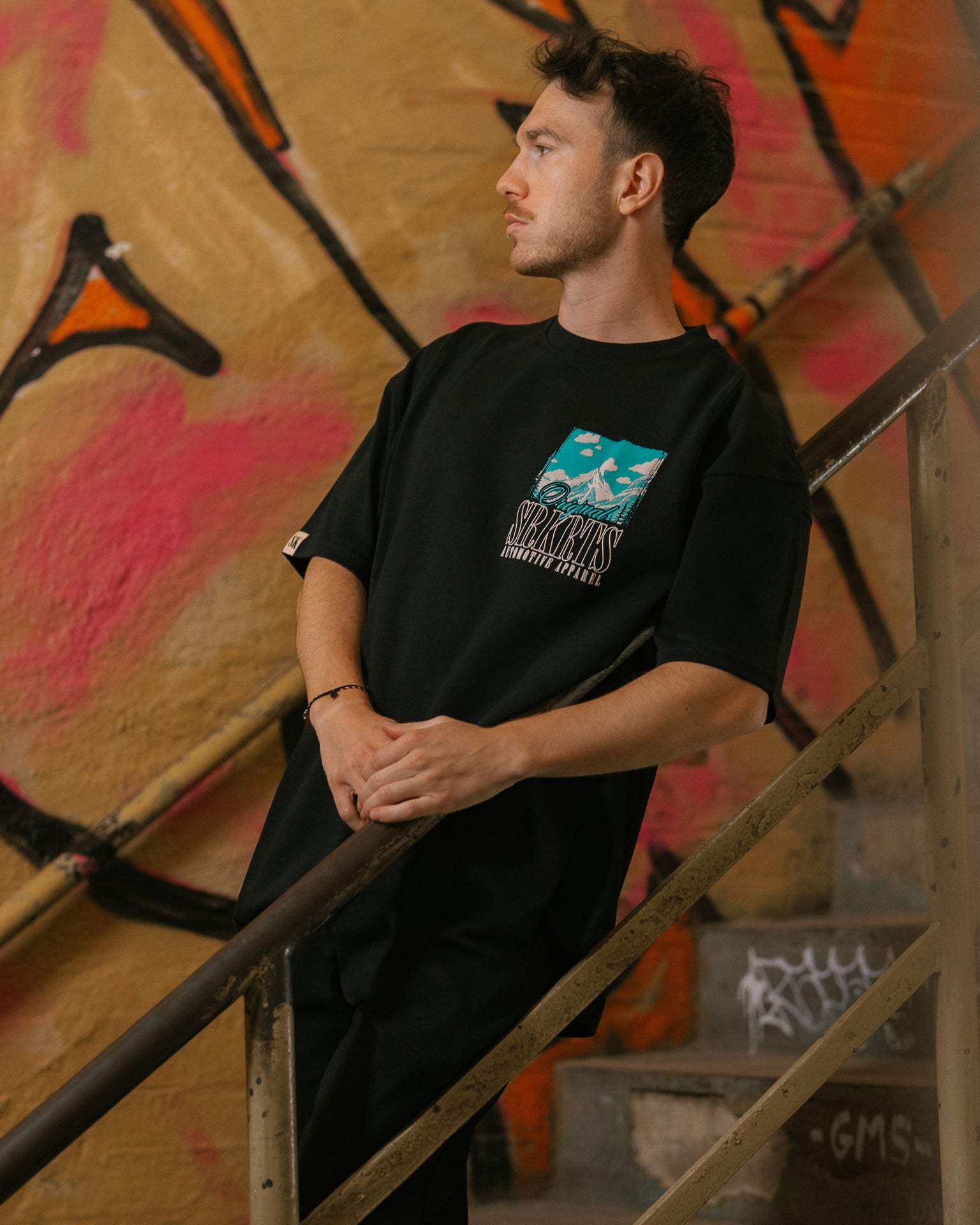 OVERSIZED T-Shirt | Roads | Black