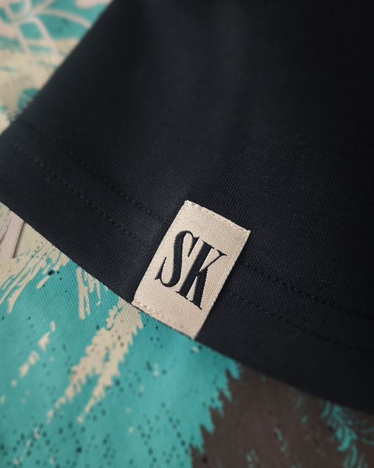 OVERSIZED T-Shirt |  Roads | Schwarz