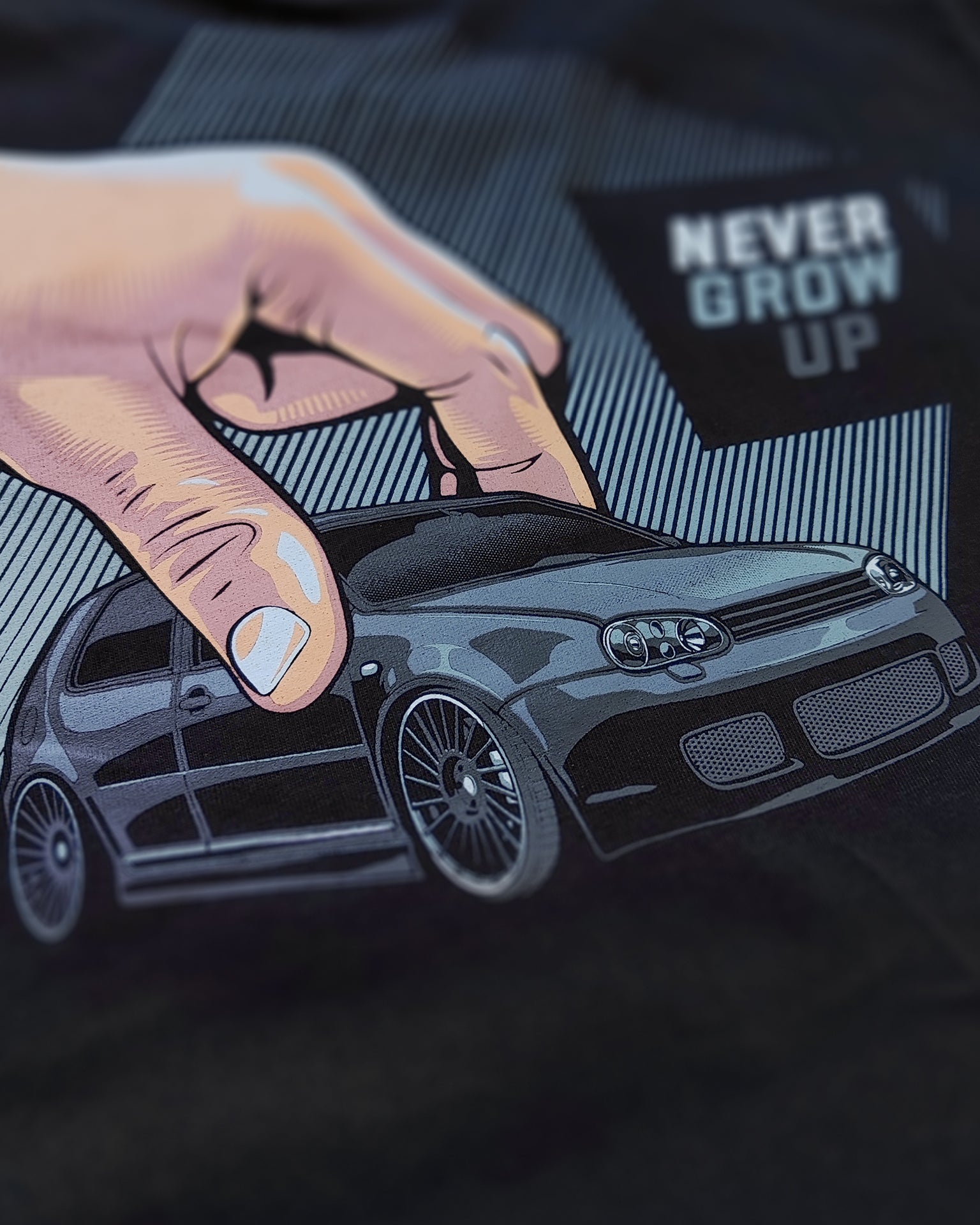 T-Shirt | #NGU 3 | Golf | Black