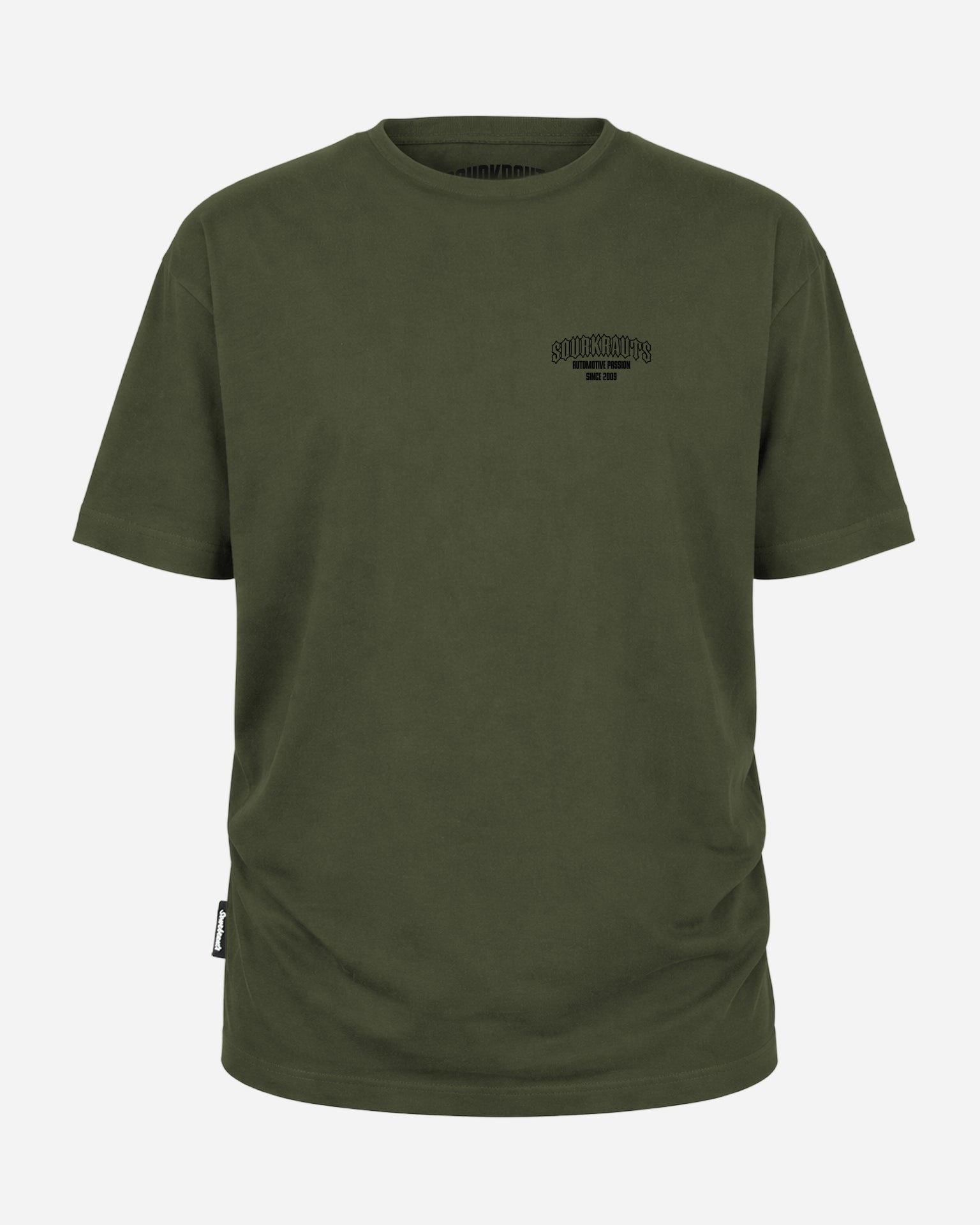 Oversized | T-Shirt |  Spikes | Olive