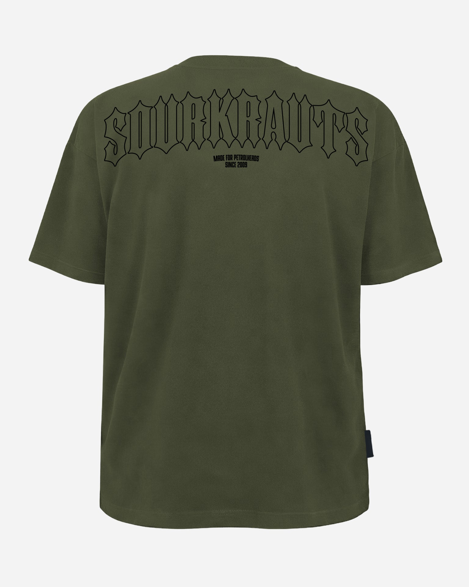 Oversized | T-Shirt |  Spikes | Olive