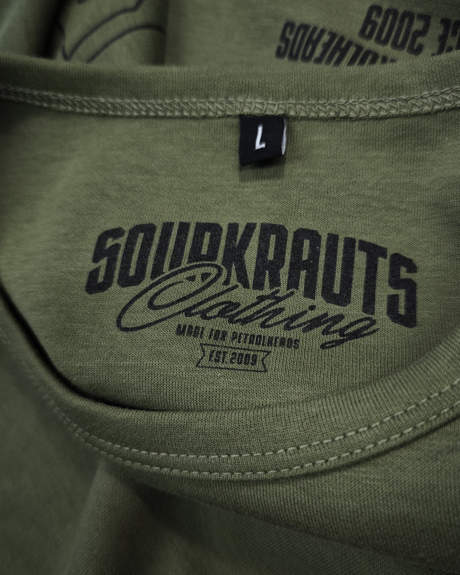 Oversized | T-Shirt |  Spikes | Olive