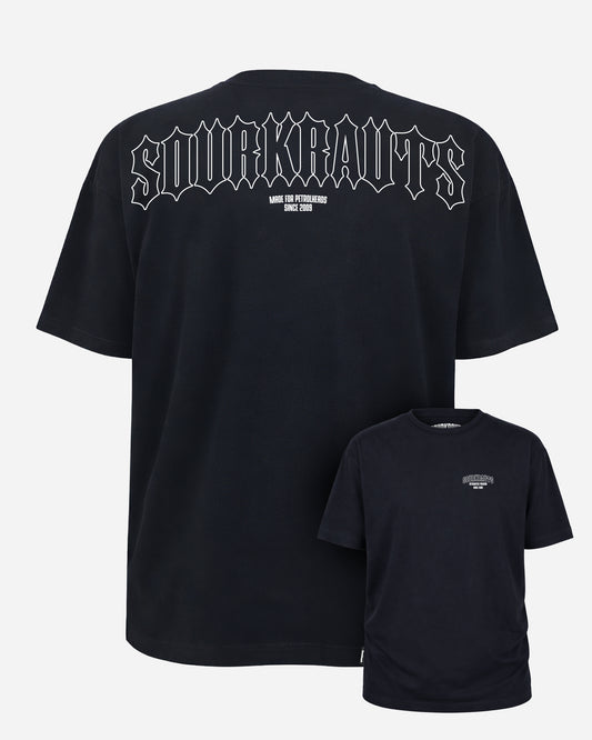 Oversized | T-Shirt |  Spikes | Schwarz