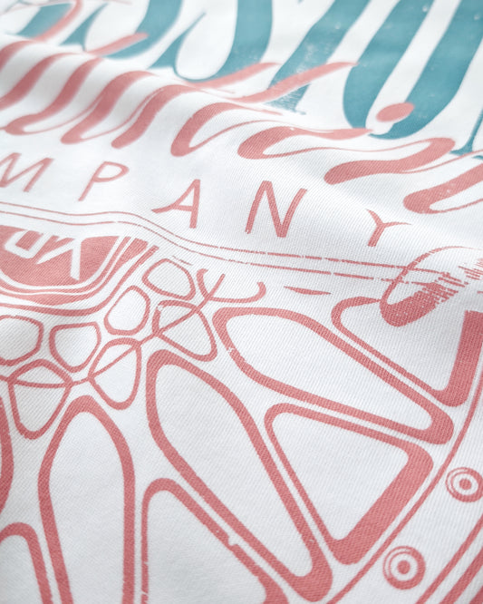 OVERSIZED T-Shirt |  Stars | Weiss