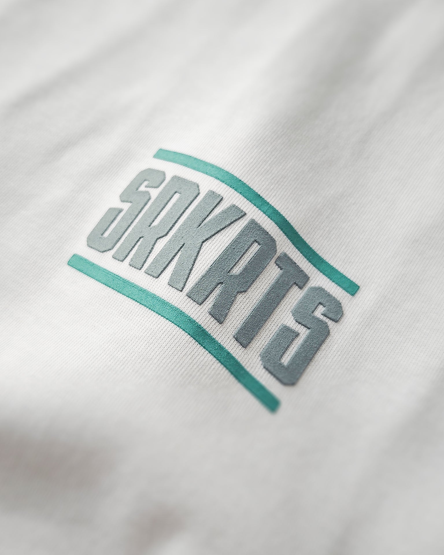 Oversized T-Shirt |  Stripes | Weiss