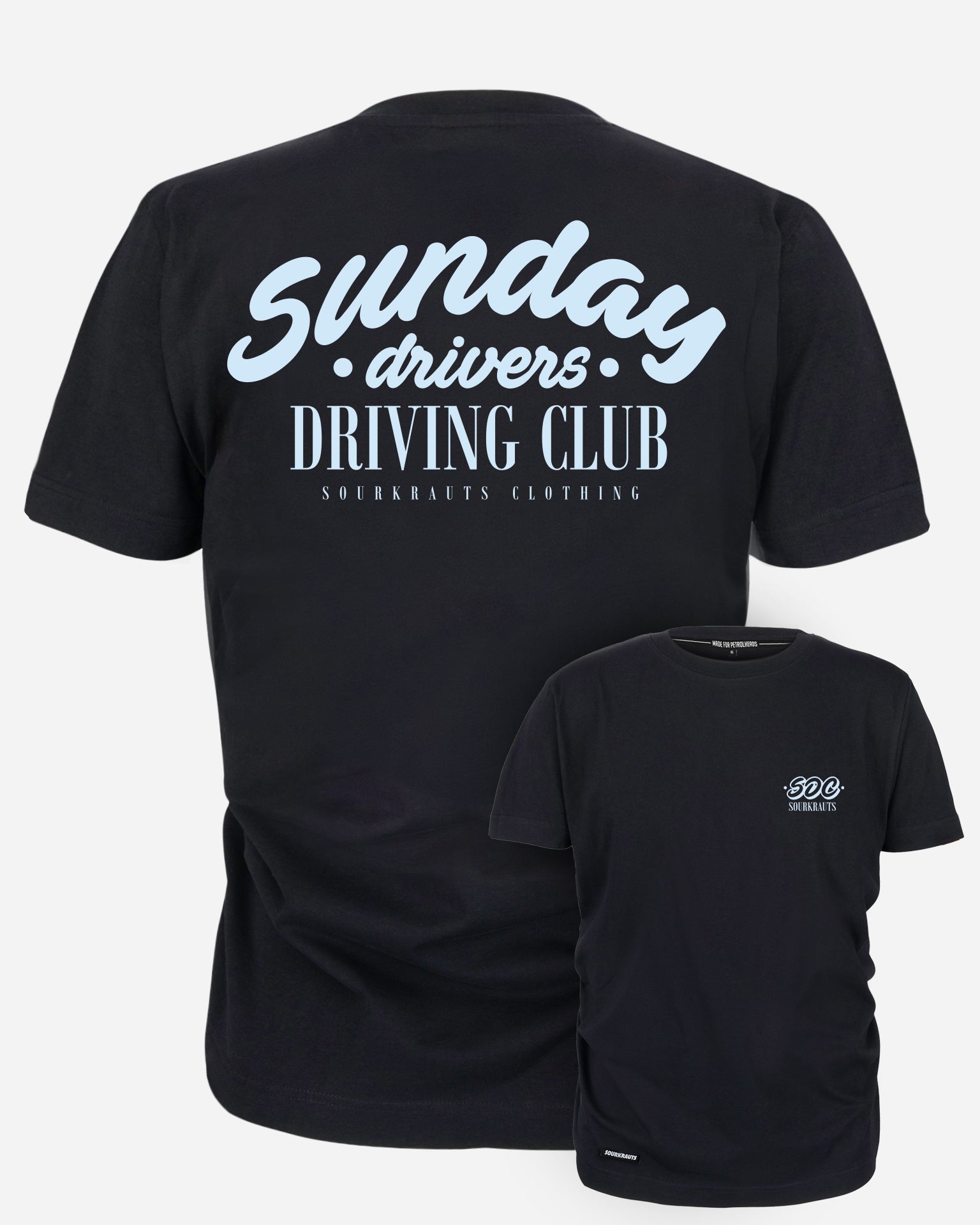 T-Shirt | Sunday Drivers | Schwarz