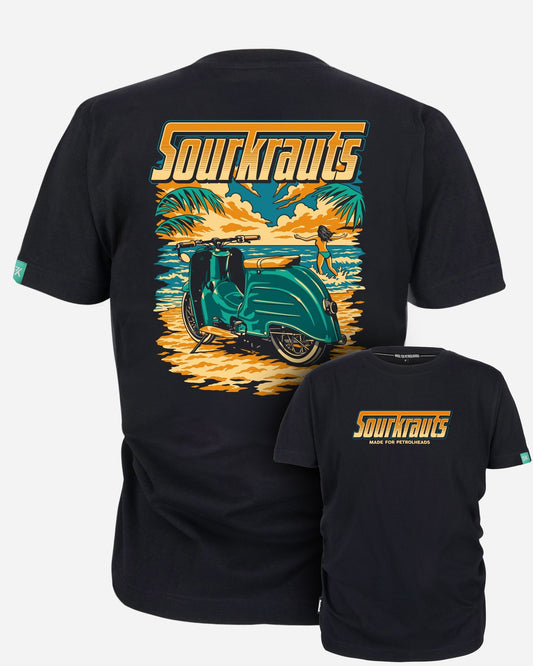 T-Shirt | Swallow Beach | Black