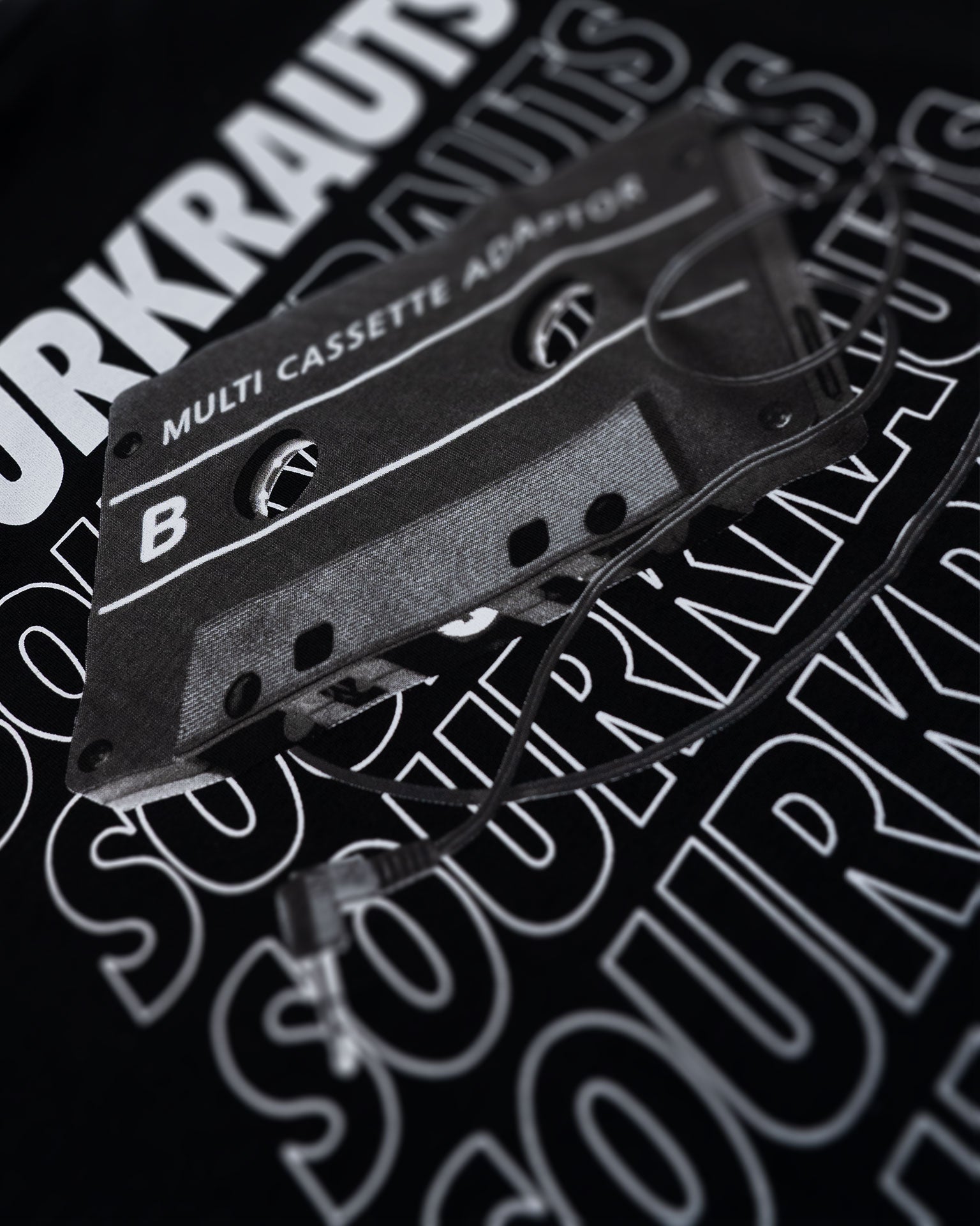 T-Shirt | Tape | Black