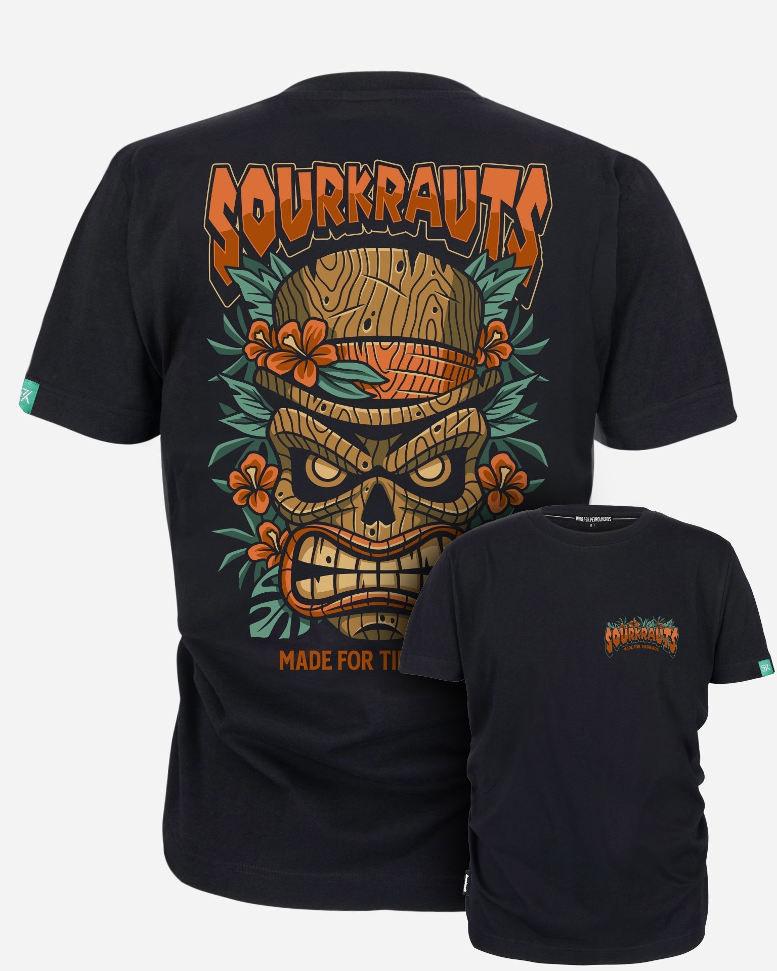 T-Shirt | Tiki | Black