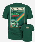T-Shirt | Young Guys Old Rides  Grün