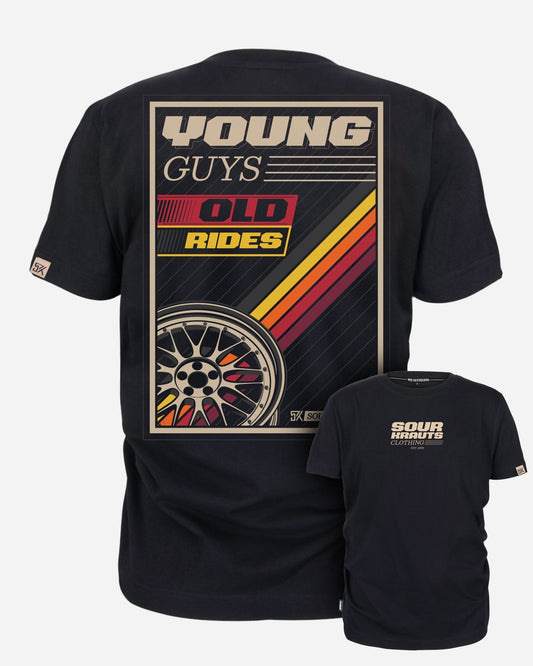 T-Shirt | Young Guys Old Rides | Black